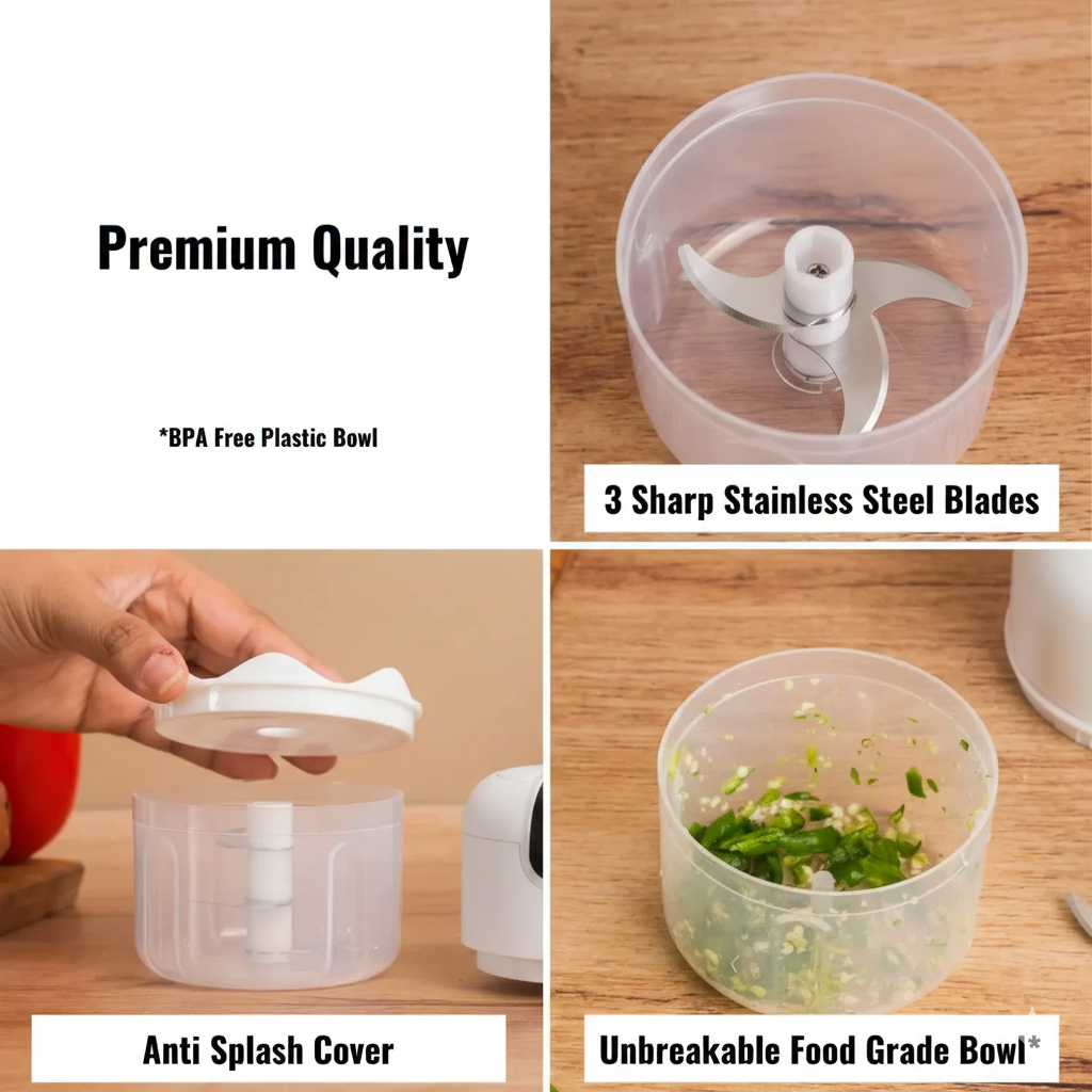 Rechargeable Mini Food Chopper