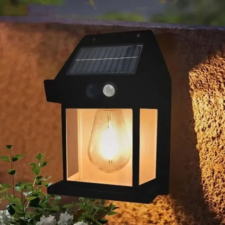 Sogo Solar Motion Sensor Wall Lamp
